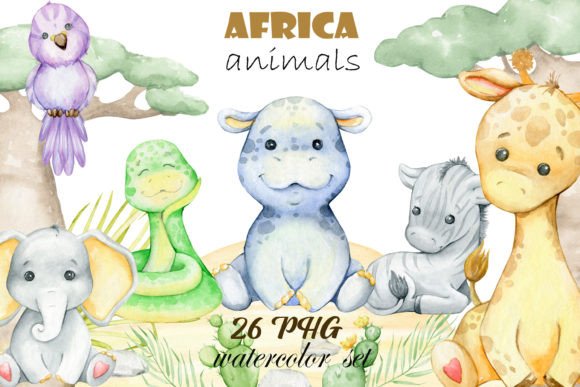 Animals of Africa, Baby Illustrations: A Brand Review