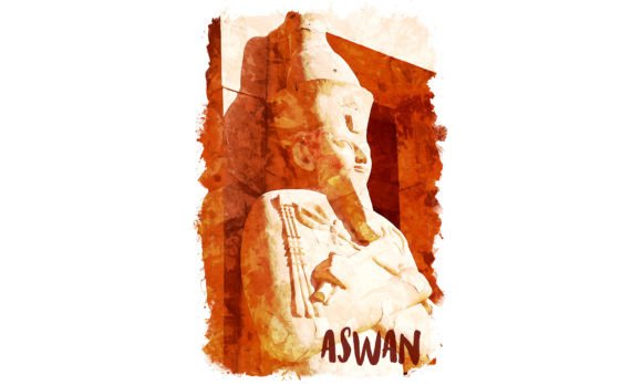 Aswan Africa Watercolor Poster: An Embroidery Review