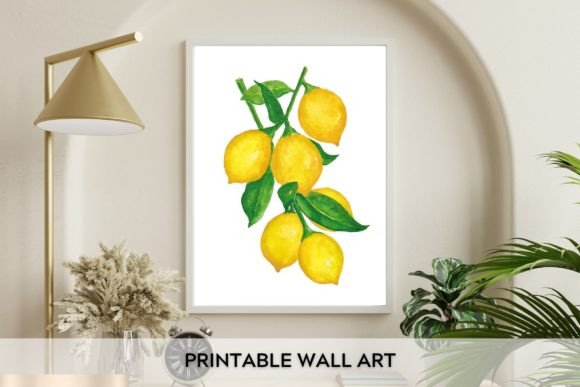 Watercolor Lemons Illustrations: A Crafter’s Review