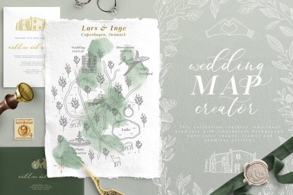Wedding Map Creator: Editorial Illustrations Review